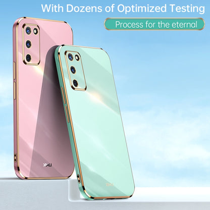 XINLI Straight Edge 6D Electroplate TPU Phone Case, For OPPO A55 5G, For OPPO A72, For OPPO A91