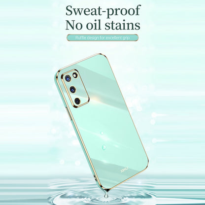XINLI Straight Edge 6D Electroplate TPU Phone Case, For OPPO A55 5G, For OPPO A72, For OPPO A91