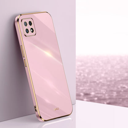 XINLI Straight Edge 6D Electroplate TPU Phone Case, For OPPO A55 5G, For OPPO A72, For OPPO A91