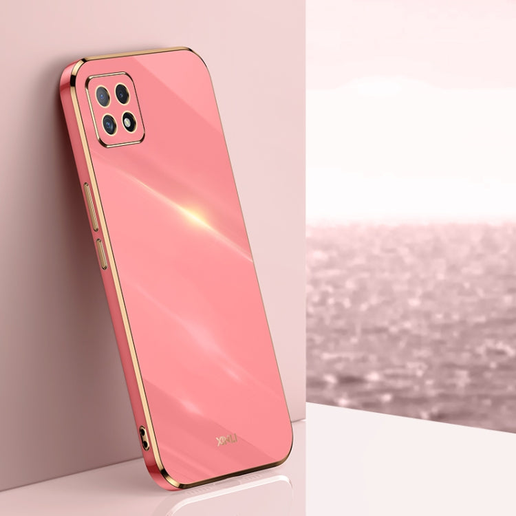 XINLI Straight Edge 6D Electroplate TPU Phone Case, For OPPO A55 5G, For OPPO A72, For OPPO A91