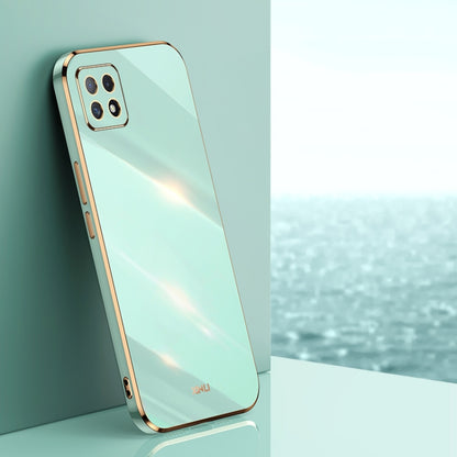 XINLI Straight Edge 6D Electroplate TPU Phone Case, For OPPO A55 5G, For OPPO A72, For OPPO A91