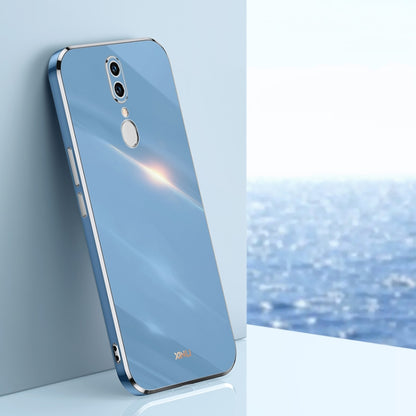 XINLI Straight Edge 6D Electroplate TPU Phone Case, For OPPO A92s, For OPPO A93, For OPPO F11