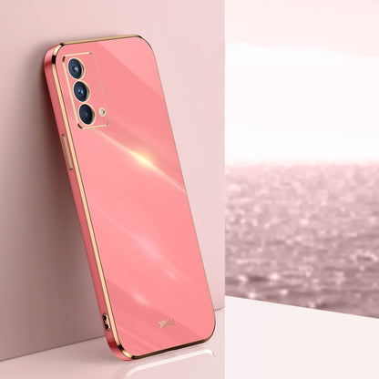 XINLI Straight Edge 6D Electroplate TPU Phone Case, For OPPO Find X3 Pro, For OPPO K9, For OPPO Reno4