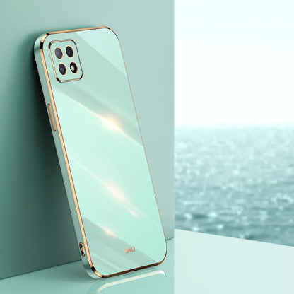XINLI Straight Edge 6D Electroplate TPU Phone Case, For OPPO Reno4 Pro, For OPPO Reno4 SE, For OPPO Reno5 4G