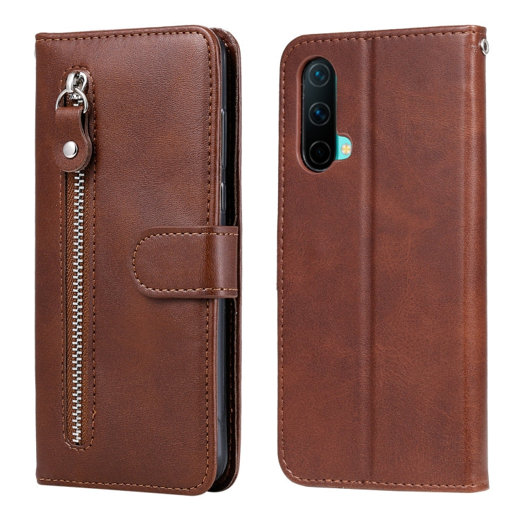 Fashion Calf Texture Zipper Horizontal Flip Leather Case with Stand & Card Slots & Wallet Function, For OnePlus Nord N200 5G, For OnePlus Nord CE 5G, For OPPO Realme 8 5G / Realme V13 5G, For OPPO Realme GT 5G
