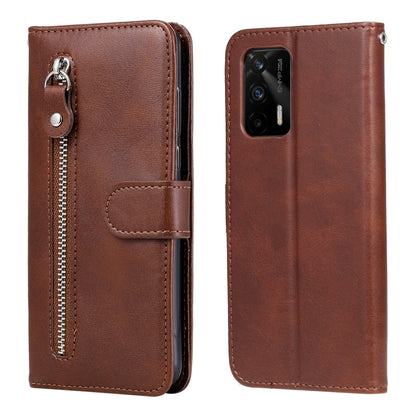 Fashion Calf Texture Zipper Horizontal Flip Leather Case with Stand & Card Slots & Wallet Function, For OnePlus Nord N200 5G, For OnePlus Nord CE 5G, For OPPO Realme 8 5G / Realme V13 5G, For OPPO Realme GT 5G