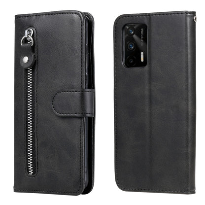 Fashion Calf Texture Zipper Horizontal Flip Leather Case with Stand & Card Slots & Wallet Function, For OnePlus Nord N200 5G, For OnePlus Nord CE 5G, For OPPO Realme 8 5G / Realme V13 5G, For OPPO Realme GT 5G