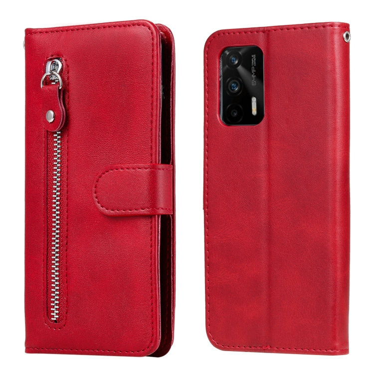 Fashion Calf Texture Zipper Horizontal Flip Leather Case with Stand & Card Slots & Wallet Function, For OnePlus Nord N200 5G, For OnePlus Nord CE 5G, For OPPO Realme 8 5G / Realme V13 5G, For OPPO Realme GT 5G