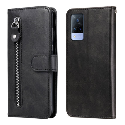 Fashion Calf Texture Zipper Horizontal Flip Leather Case with Stand & Card Slots & Wallet Function, For vivo V21 5G / 4G, For vivo V21e 4G / Y73 2021, For Samsung Galaxy A03s