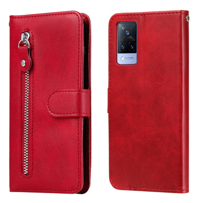 Fashion Calf Texture Zipper Horizontal Flip Leather Case with Stand & Card Slots & Wallet Function, For vivo V21 5G / 4G, For vivo V21e 4G / Y73 2021, For Samsung Galaxy A03s