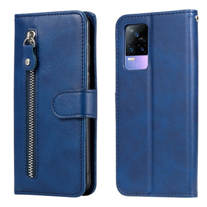 Fashion Calf Texture Zipper Horizontal Flip Leather Case with Stand & Card Slots & Wallet Function, For vivo V21 5G / 4G, For vivo V21e 4G / Y73 2021, For Samsung Galaxy A03s