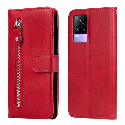 Fashion Calf Texture Zipper Horizontal Flip Leather Case with Stand & Card Slots & Wallet Function, For vivo V21 5G / 4G, For vivo V21e 4G / Y73 2021, For Samsung Galaxy A03s