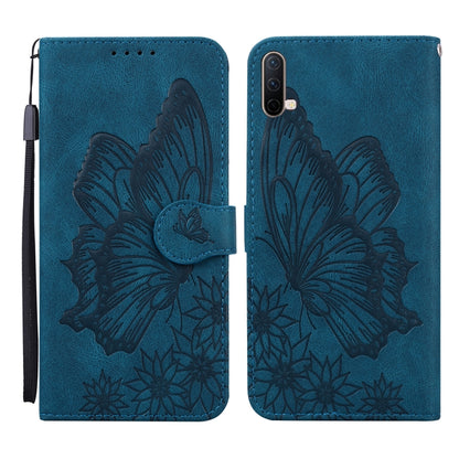 Retro Skin Feel Butterflies Embossing Horizontal Flip Leather Case with Holder & Card Slots & Wallet, For Sony Xperia 10 III, For OnePlus Nord CE 5G, For OnePlus Nord N200