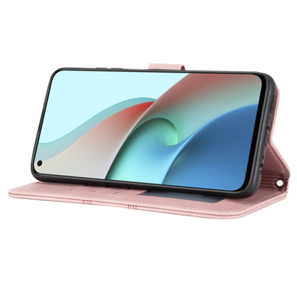 Embossed Striped Magnetic Buckle PU + TPU Horizontal Flip Leather Case with Holder & Card Slot & Wallet & Photo Frame & Sling, For Xiaomi Redmi Note 9 5G, For Xiaomi Redmi Note 9 Pro Max, For Xiaomi Redmi Note 10, For Xiaomi Redmi Note 10 5G