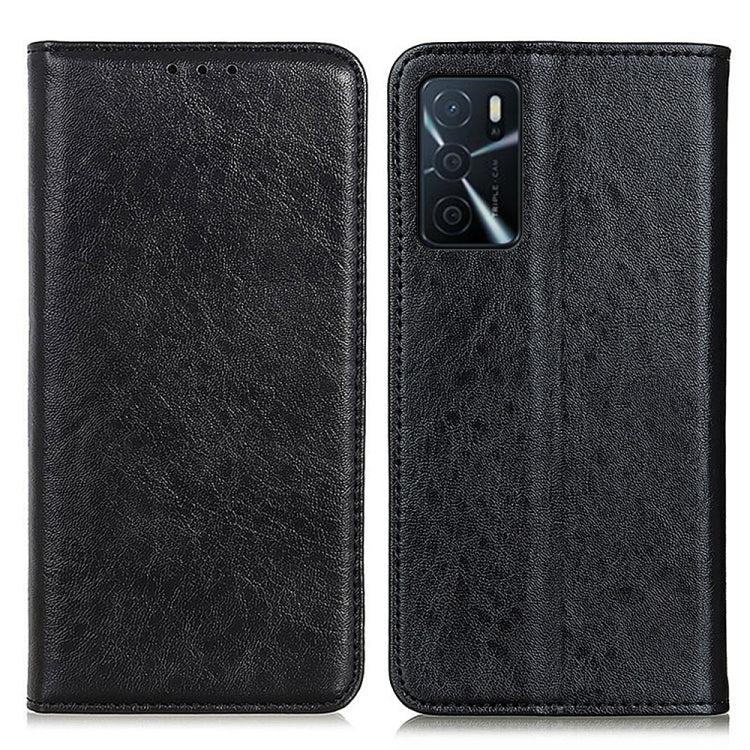 Magnetic Crazy Horse Texture Horizontal Flip Leather Case with Holder & Card Slots & Wallet, For Motorola Edge 20, For OPPO A16
