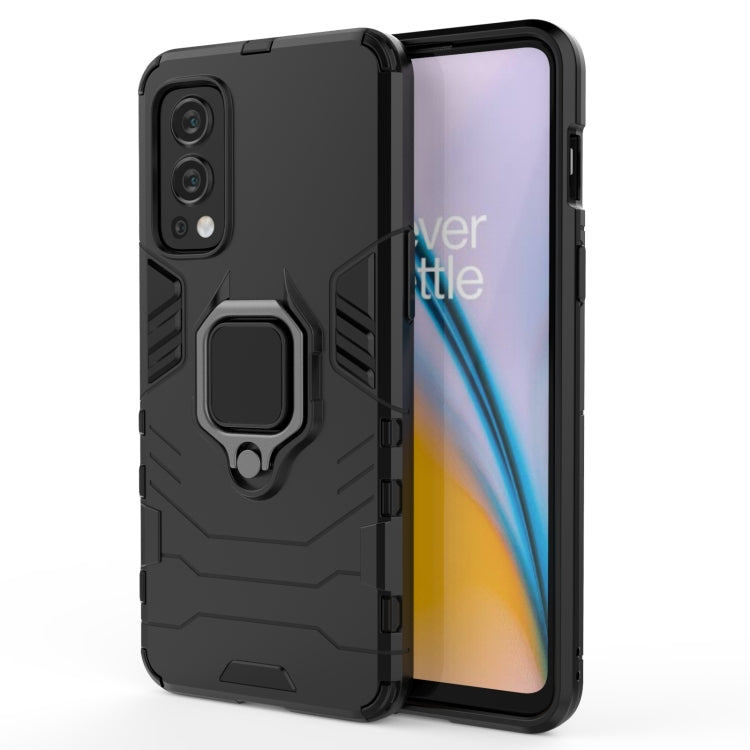 PC + TPU Shockproof Protective Case with Magnetic Ring Holder, For Honor X20 SE, For OnePlus Nord 2 5G