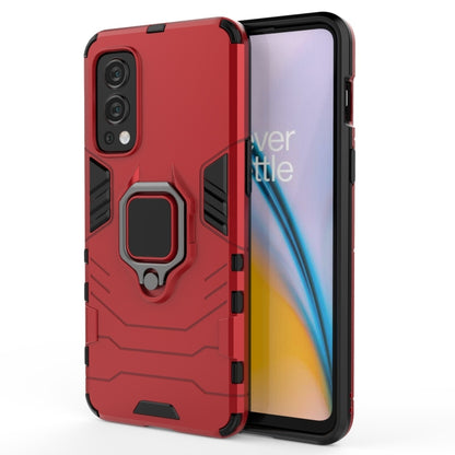 PC + TPU Shockproof Protective Case with Magnetic Ring Holder, For Honor X20 SE, For OnePlus Nord 2 5G