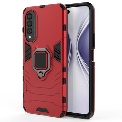 PC + TPU Shockproof Protective Case with Magnetic Ring Holder, For Honor X20 SE, For OnePlus Nord 2 5G