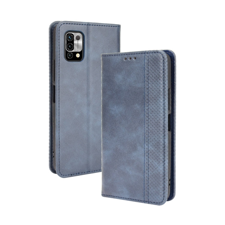 Magnetic Buckle Retro Crazy Horse Texture Horizontal Flip Leather Case with Holder & Card Slots & Photo Frame, For Blackview A100, For Oukitel C21 Pro, For Oukitel C21, For Umidigi Power 5