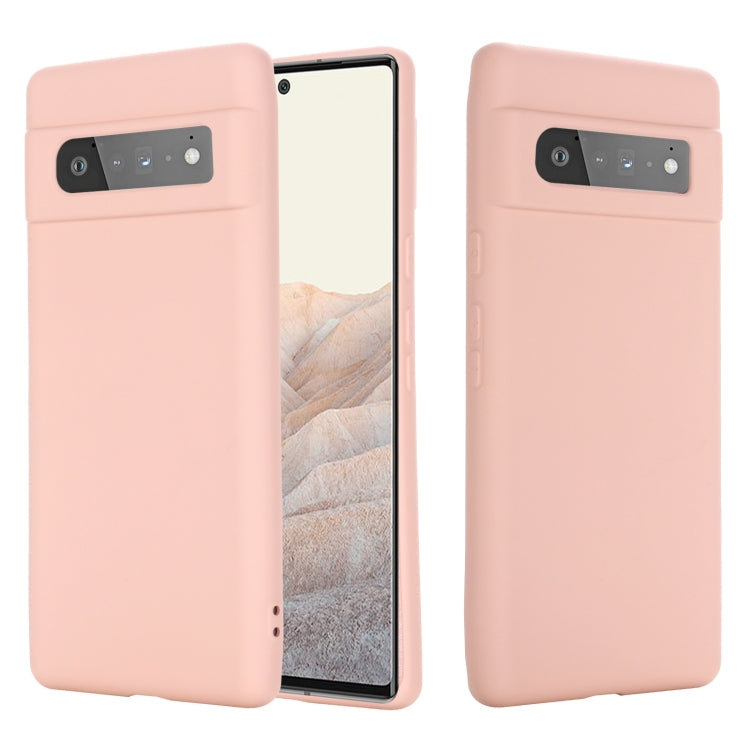 Pure Color Liquid Silicone Shockproof Full Coverage Case, For Google Pixel 6 Pro, For  OnePlus Nord CE 5G