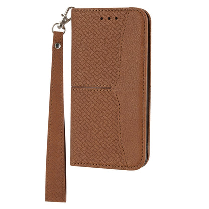 Woven Texture Stitching Magnetic Horizontal Flip PU Leather Case with Holder & Card Slots & Wallet & Lanyard, For Xiaomi Redmi Note 9 5G, For Xiaomi Redmi Note 9 Pro Max, For Xiaomi Redmi Note 10, For Xiaomi Redmi Note 10 5G