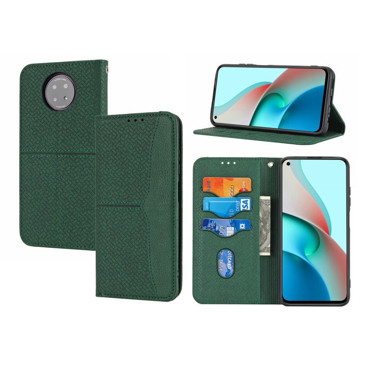 Woven Texture Stitching Magnetic Horizontal Flip PU Leather Case with Holder & Card Slots & Wallet & Lanyard, For Xiaomi Redmi Note 9 5G, For Xiaomi Redmi Note 9 Pro Max, For Xiaomi Redmi Note 10, For Xiaomi Redmi Note 10 5G