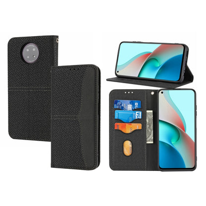 Woven Texture Stitching Magnetic Horizontal Flip PU Leather Case with Holder & Card Slots & Wallet & Lanyard, For Xiaomi Redmi Note 9 5G, For Xiaomi Redmi Note 9 Pro Max, For Xiaomi Redmi Note 10, For Xiaomi Redmi Note 10 5G