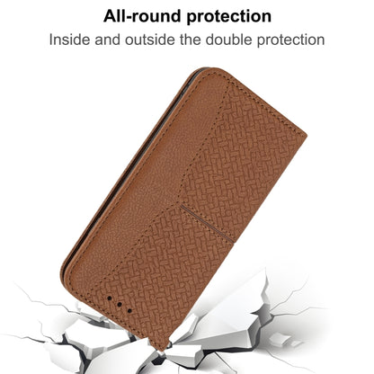 Woven Texture Stitching Magnetic Horizontal Flip PU Leather Case with Holder & Card Slots & Wallet & Lanyard, For Xiaomi Redmi Note 10 Pro 5G, For Xiaomi Redmi Note 10 Pro Max