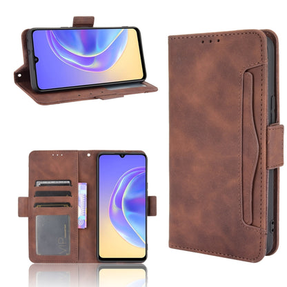 Skin Feel Calf Pattern Horizontal Flip Leather Case with Holder & Card Slots & Photo Frame, For T-Mobile REVVL V+ 5G, For vivo V21e 5G, For Infinix Hot 10s/10s NFC/10T, For Infinix Note 10 Pro/Note 10 Pro NFC