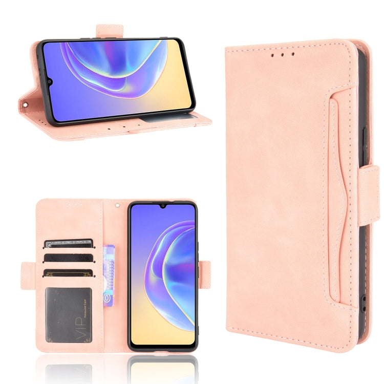 Skin Feel Calf Pattern Horizontal Flip Leather Case with Holder & Card Slots & Photo Frame, For T-Mobile REVVL V+ 5G, For vivo V21e 5G, For Infinix Hot 10s/10s NFC/10T, For Infinix Note 10 Pro/Note 10 Pro NFC