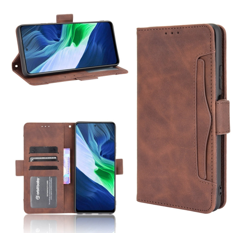 Skin Feel Calf Pattern Horizontal Flip Leather Case with Holder & Card Slots & Photo Frame, For T-Mobile REVVL V+ 5G, For vivo V21e 5G, For Infinix Hot 10s/10s NFC/10T, For Infinix Note 10 Pro/Note 10 Pro NFC