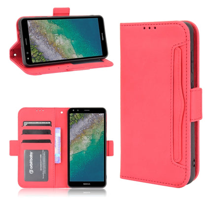 Skin Feel Calf Pattern Horizontal Flip Leather Case with Holder & Card Slots & Photo Frame, For Nokia C01 Plus, For Nokia C10/C20, For Nokia XR20, For Oukitel C21 Pro