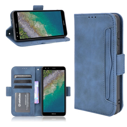 Skin Feel Calf Pattern Horizontal Flip Leather Case with Holder & Card Slots & Photo Frame, For Nokia C01 Plus, For Nokia C10/C20, For Nokia XR20, For Oukitel C21 Pro