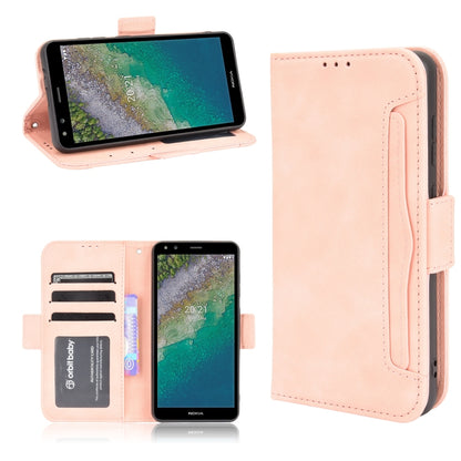 Skin Feel Calf Pattern Horizontal Flip Leather Case with Holder & Card Slots & Photo Frame, For Nokia C01 Plus, For Nokia C10/C20, For Nokia XR20, For Oukitel C21 Pro