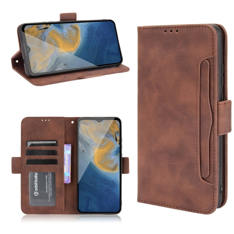 Skin Feel Calf Pattern Horizontal Flip Leather Case with Holder & Card Slots & Photo Frame, For Umidigi Power 5, For ZTE Blade A51, For ZTE Blade A71