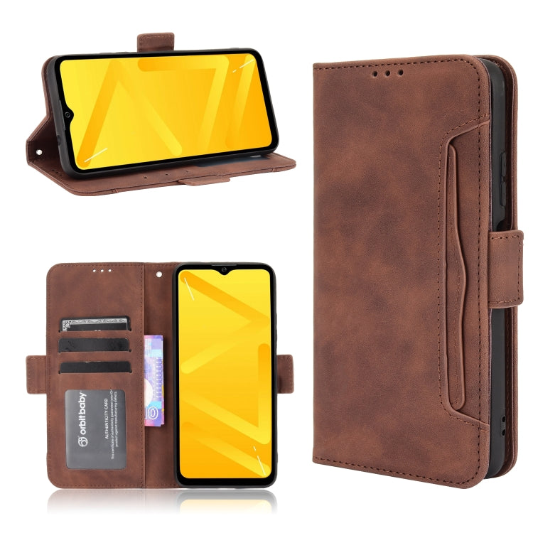 Skin Feel Calf Pattern Horizontal Flip Leather Case with Holder & Card Slots & Photo Frame, For Umidigi Power 5, For ZTE Blade A51, For ZTE Blade A71