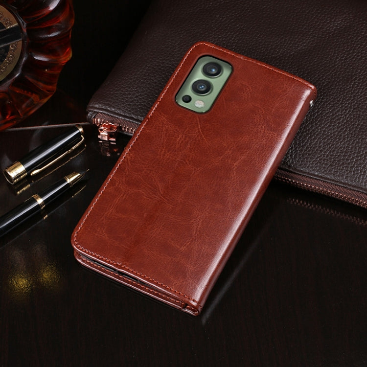 idewei Crazy Horse Texture Horizontal Flip Leather Case with Holder & Card Slots & Wallet, For OnePlus Nord 2 5G, For OPPO Realme GT Master, For OPPO Realme GT Explorer Master