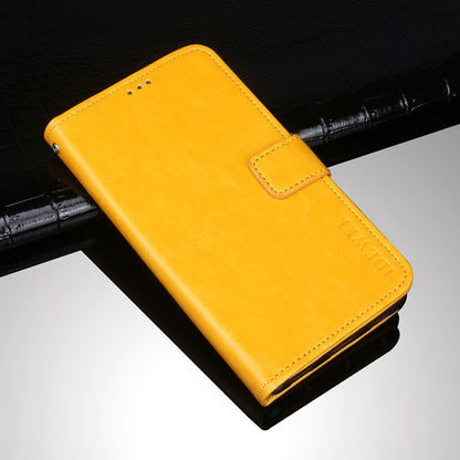 idewei Crazy Horse Texture Horizontal Flip Leather Case with Holder & Card Slots & Wallet, For Tecno Camon 17, For Huawei P50, For Tecno Camon 17P