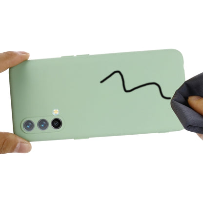 Pure Color Liquid Silicone Shockproof Full Coverage Case, For OnePlus 9R, For OnePlus Nord CE 5G