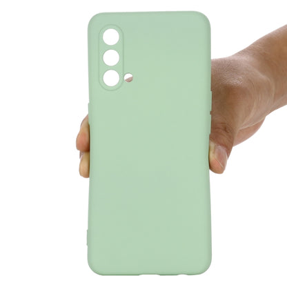 Pure Color Liquid Silicone Shockproof Full Coverage Case, For OnePlus 9R, For OnePlus Nord CE 5G