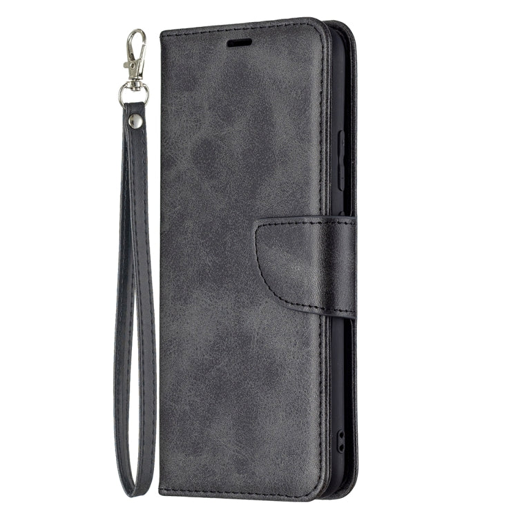 Retro Lambskin Texture Pure Color Horizontal Flip PU Leather Case with Holder & Card Slots & Wallet & Lanyard, For OPPO Realme C21/C20, For OPPO Realme 8 5G/Realme V13 5G