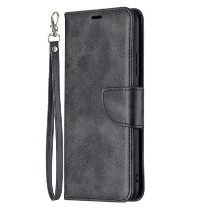 Retro Lambskin Texture Pure Color Horizontal Flip PU Leather Case with Holder & Card Slots & Wallet & Lanyard, For OPPO Realme C21/C20, For OPPO Realme 8 5G/Realme V13 5G