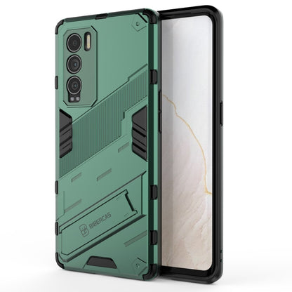 Punk Armor 2 in 1 PC + TPU Shockproof Case with Invisible Holder, For Realme GT Explorer Master, For OPPO Realme GT Explorer Master
