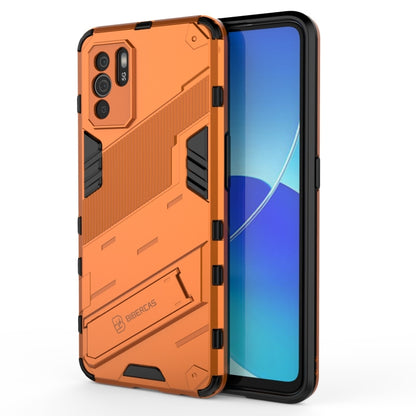 Punk Armor 2 in 1 PC + TPU Shockproof Case with Invisible Holder, For OPPO Reno6 Z, For Huawei nova 8i Foreign Version, For Honor X20