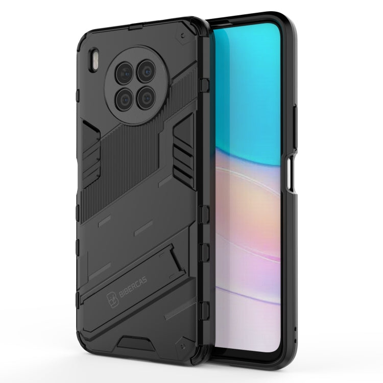 Punk Armor 2 in 1 PC + TPU Shockproof Case with Invisible Holder, For OPPO Reno6 Z, For Huawei nova 8i Foreign Version, For Honor X20