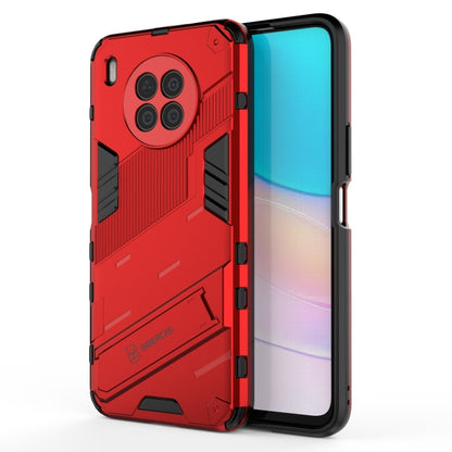 Punk Armor 2 in 1 PC + TPU Shockproof Case with Invisible Holder, For OPPO Reno6 Z, For Huawei nova 8i Foreign Version, For Honor X20