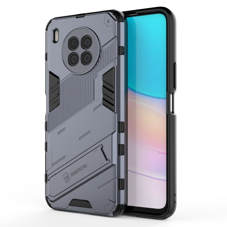 Punk Armor 2 in 1 PC + TPU Shockproof Case with Invisible Holder, For OPPO Reno6 Z, For Huawei nova 8i Foreign Version, For Honor X20