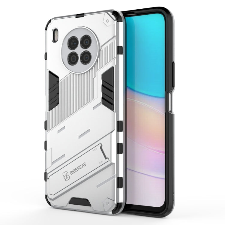 Punk Armor 2 in 1 PC + TPU Shockproof Case with Invisible Holder, For OPPO Reno6 Z, For Huawei nova 8i Foreign Version, For Honor X20