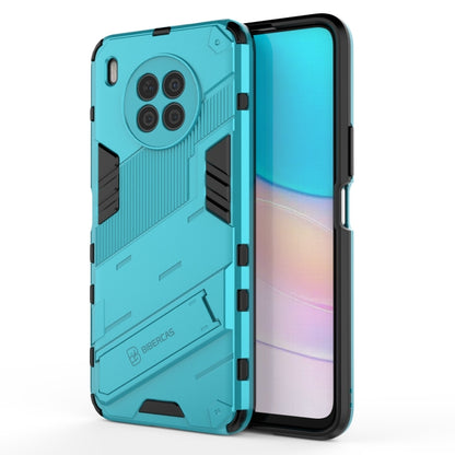 Punk Armor 2 in 1 PC + TPU Shockproof Case with Invisible Holder, For OPPO Reno6 Z, For Huawei nova 8i Foreign Version, For Honor X20