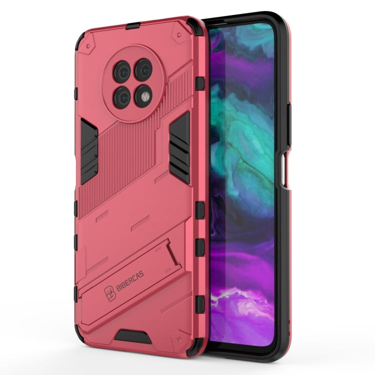 Punk Armor 2 in 1 PC + TPU Shockproof Case with Invisible Holder, For OPPO Reno6 Z, For Huawei nova 8i Foreign Version, For Honor X20